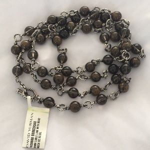 David Yurman CableLink Bead Necklace
